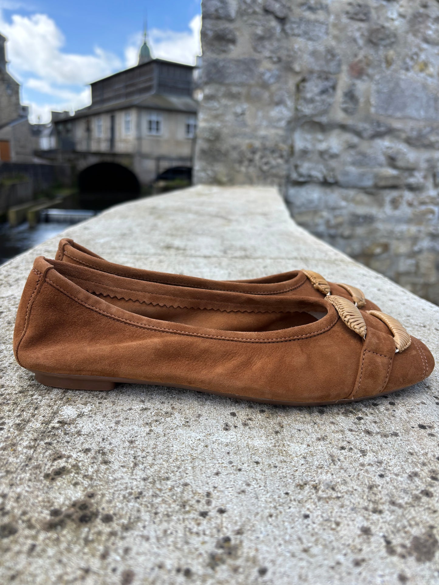 HAVINE CUIR VELOURS CHAMOIS
