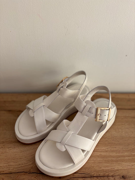 WANDA CUIR OFF WHITE