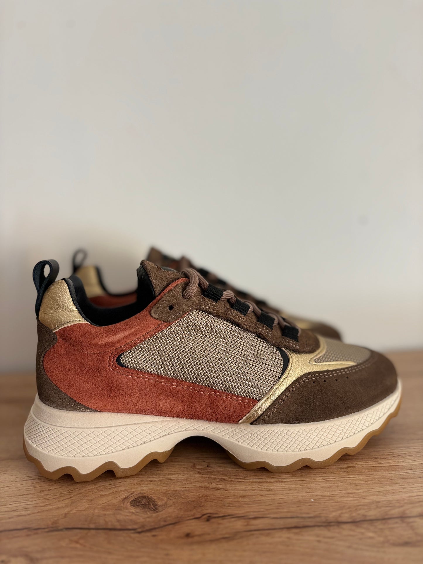 FOSTER CUIR VISON/BRIQUE