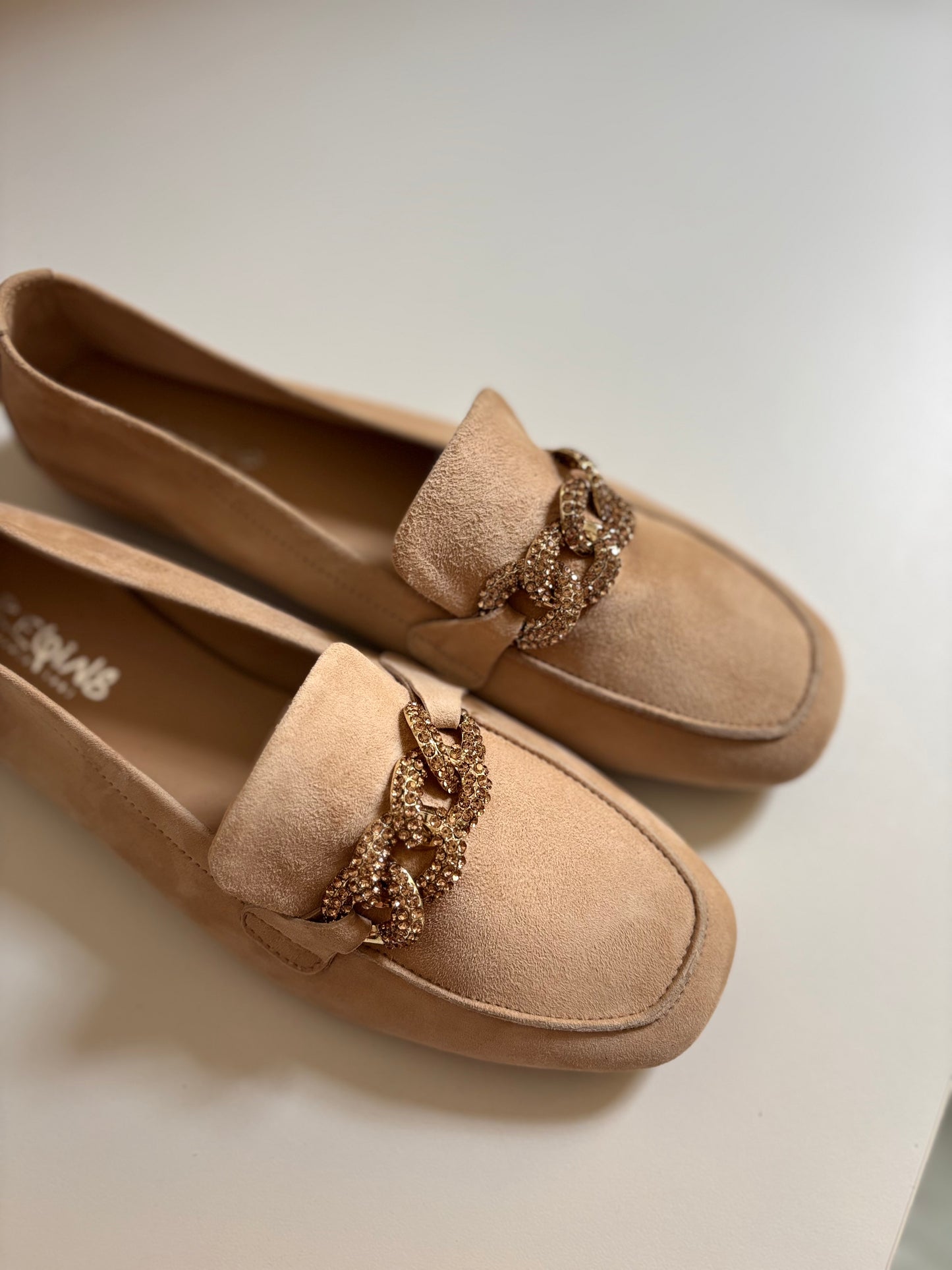 HOLDING CUIR VELOURS NUDE