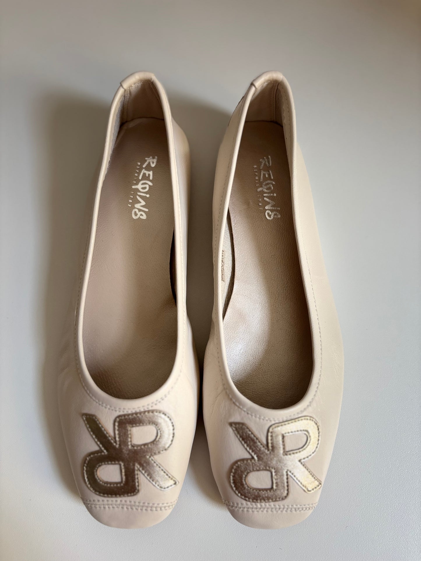 HOPA CUIR ECLAT OFF WHITE/PLATINE