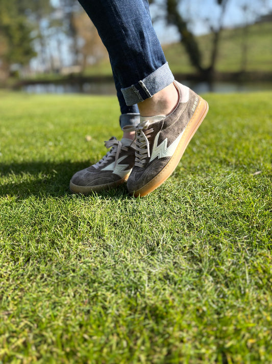 CL006 OFF WHITE/ WASHED SUEDE