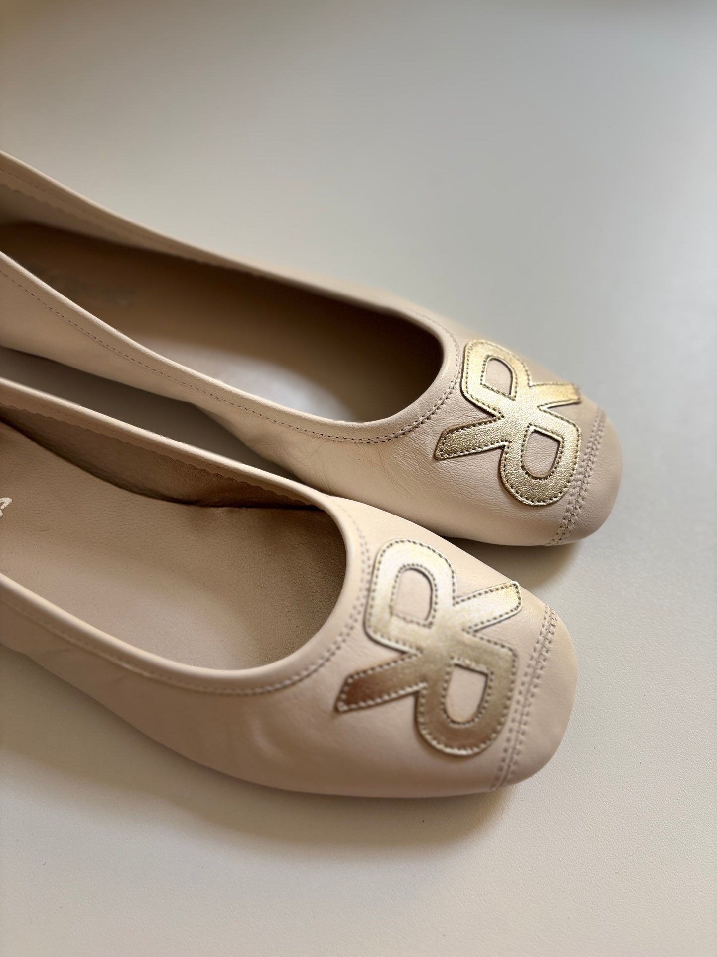HOPA CUIR ECLAT OFF WHITE/PLATINE
