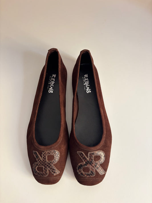HOPA CUIR VELOURS PYTHON CACAO