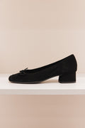 Kyriel cuir velours noir