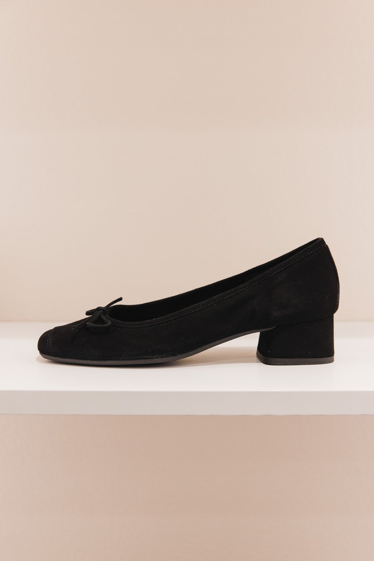 Kyriel cuir velours noir