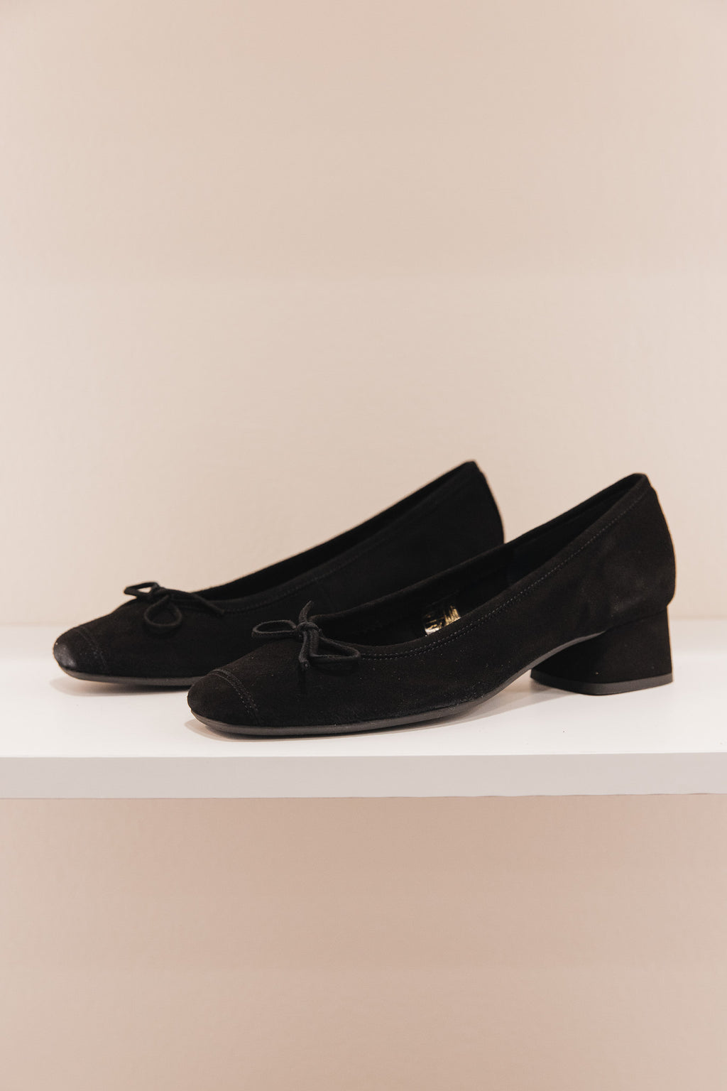 Kyriel cuir velours noir