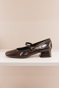 Kelly cuir vintage marron