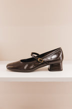 Kelly cuir vintage marron