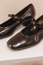 Kelly cuir vintage marron