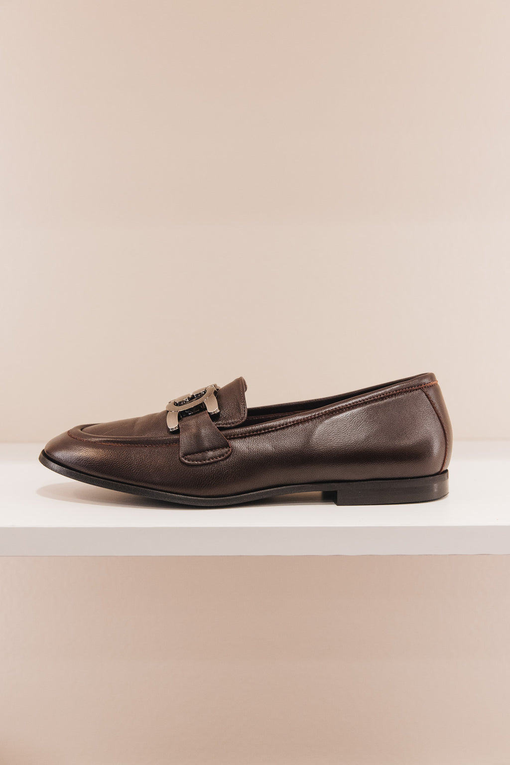 Faro cuir bordeaux