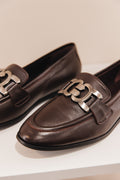 Faro cuir bordeaux