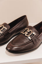 Faro cuir bordeaux