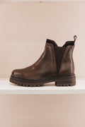 Senaya cuir marron