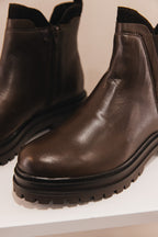 Senaya cuir marron