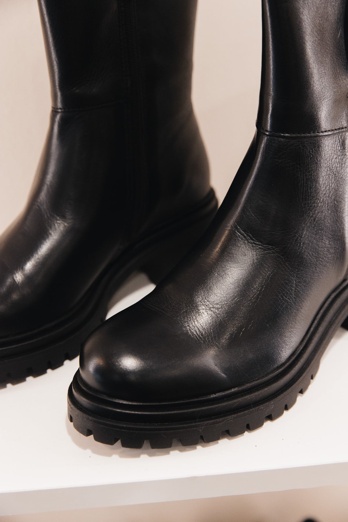 Shelly cuir noir