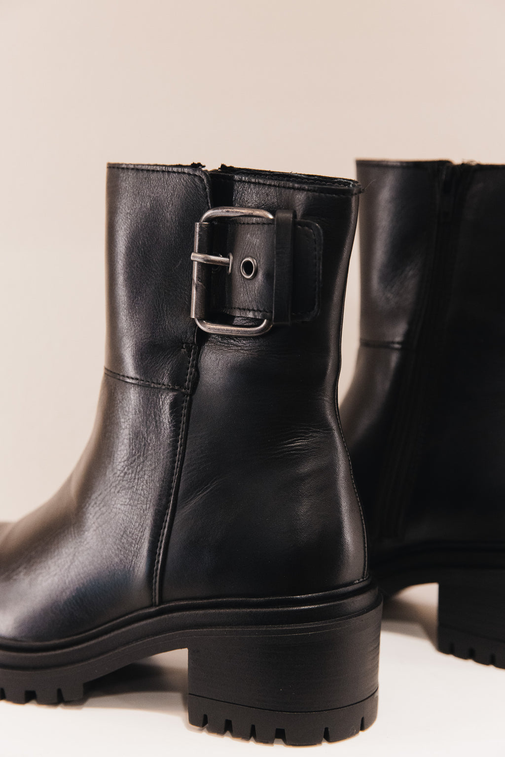 Shelly cuir noir
