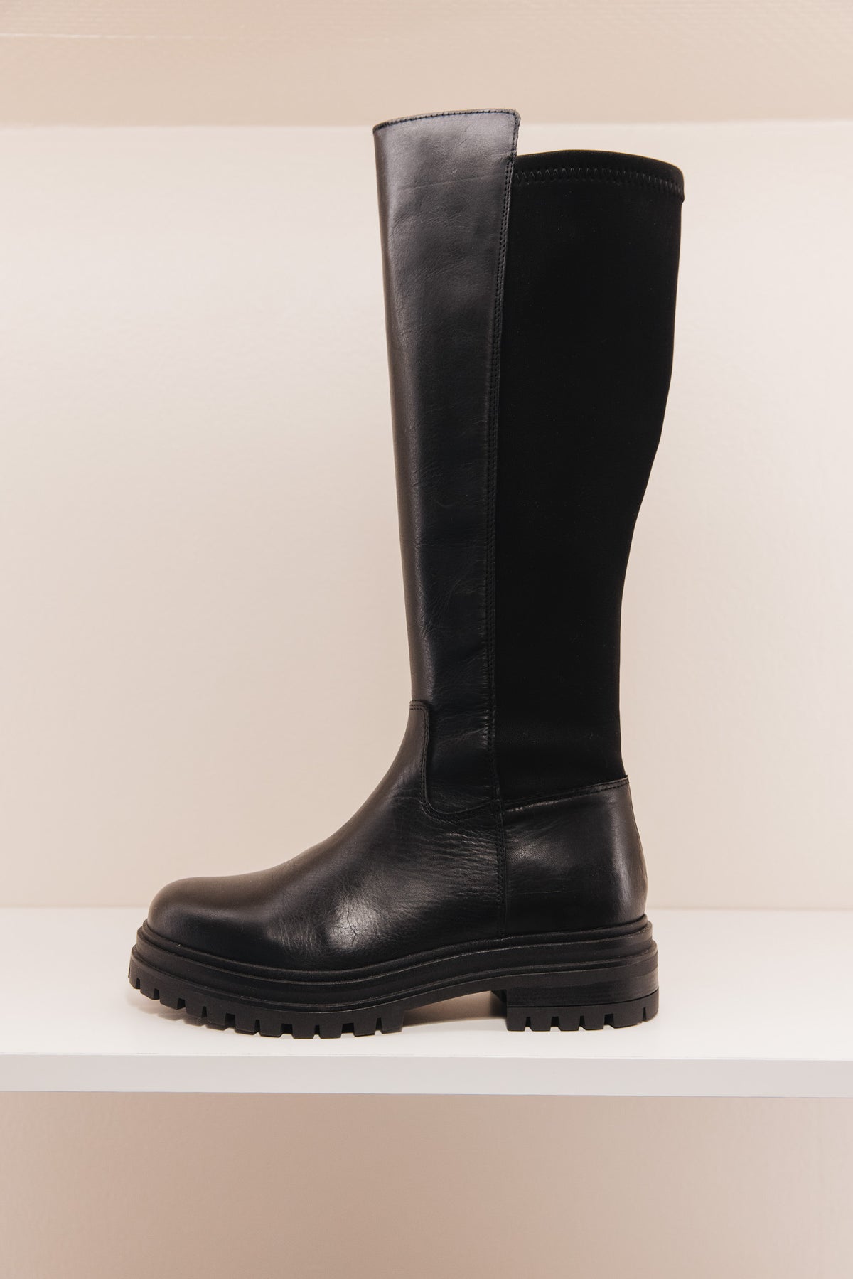 Siracuse en cuir noir