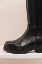 Siracuse en cuir noir