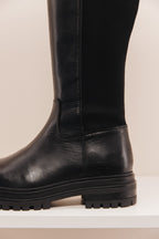 Siracuse en cuir noir