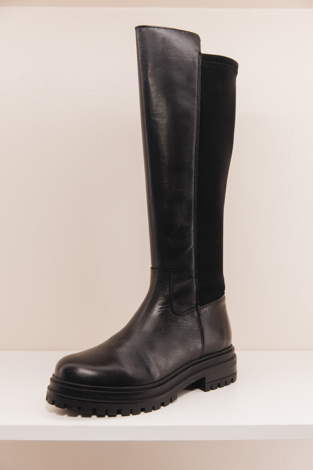 Siracuse en cuir noir