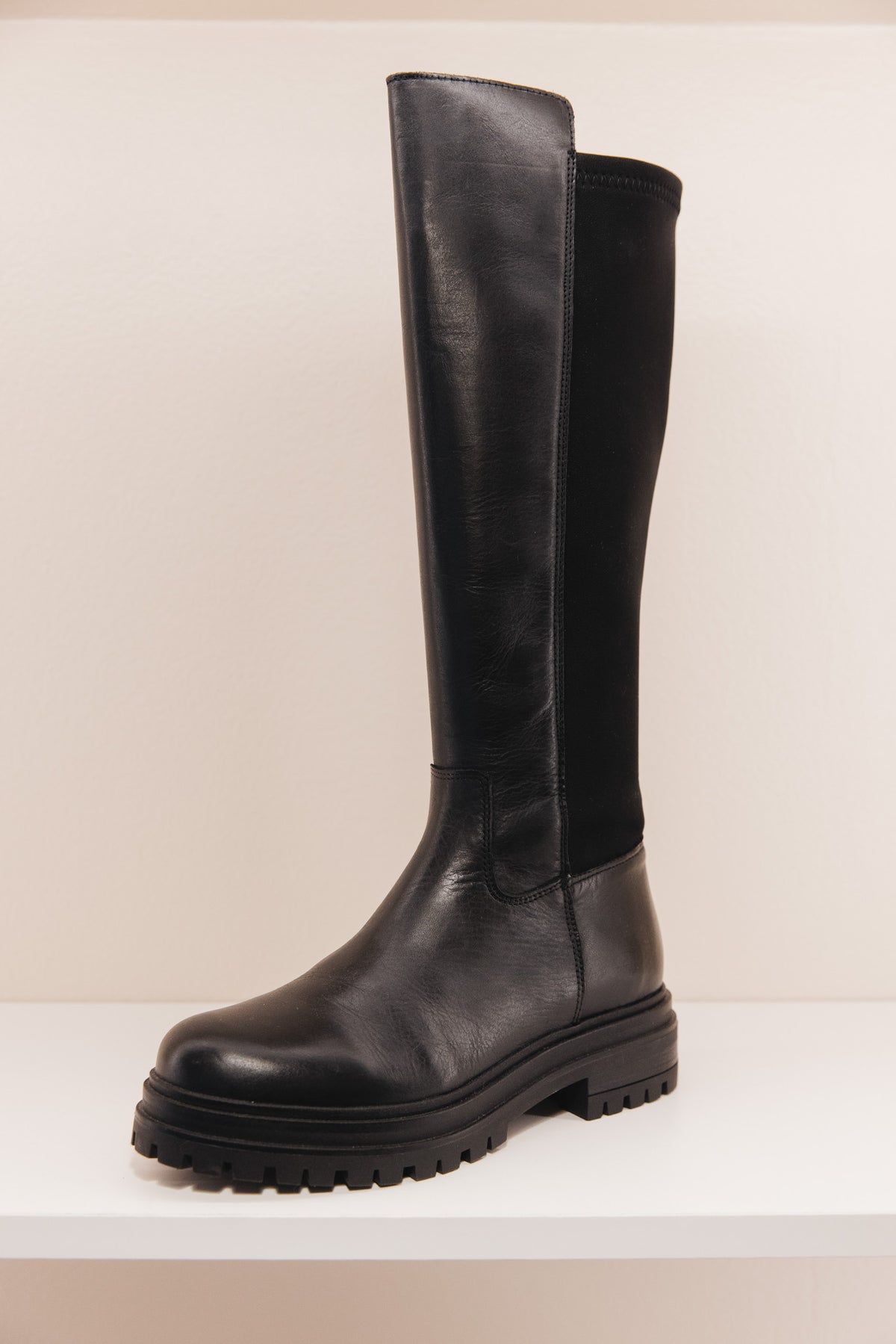 Siracuse en cuir noir