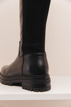 Siracuse en cuir noir