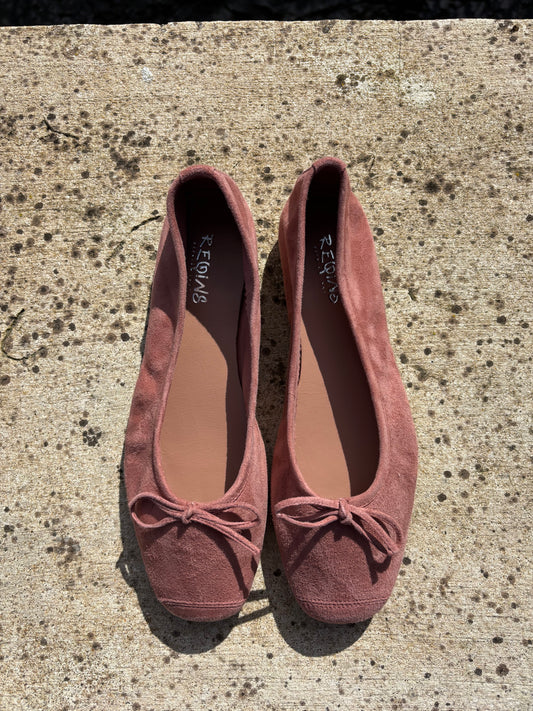 HARMONY CUIR VELOURS ANTIC ROSE