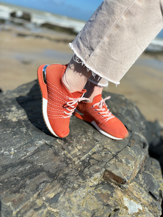 INES CROCHET ORANGE