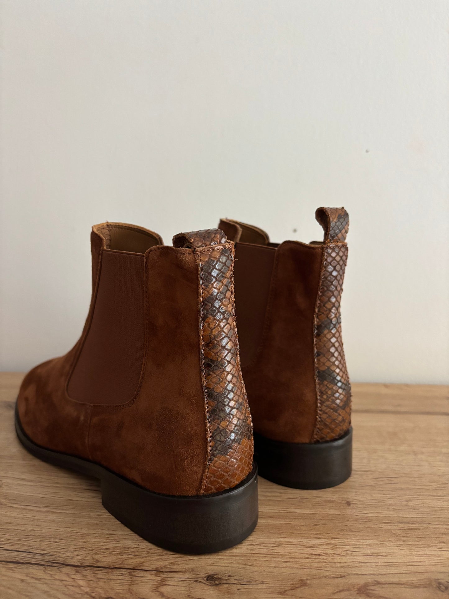 ZELLIE CUIRS VELOURS CAFE