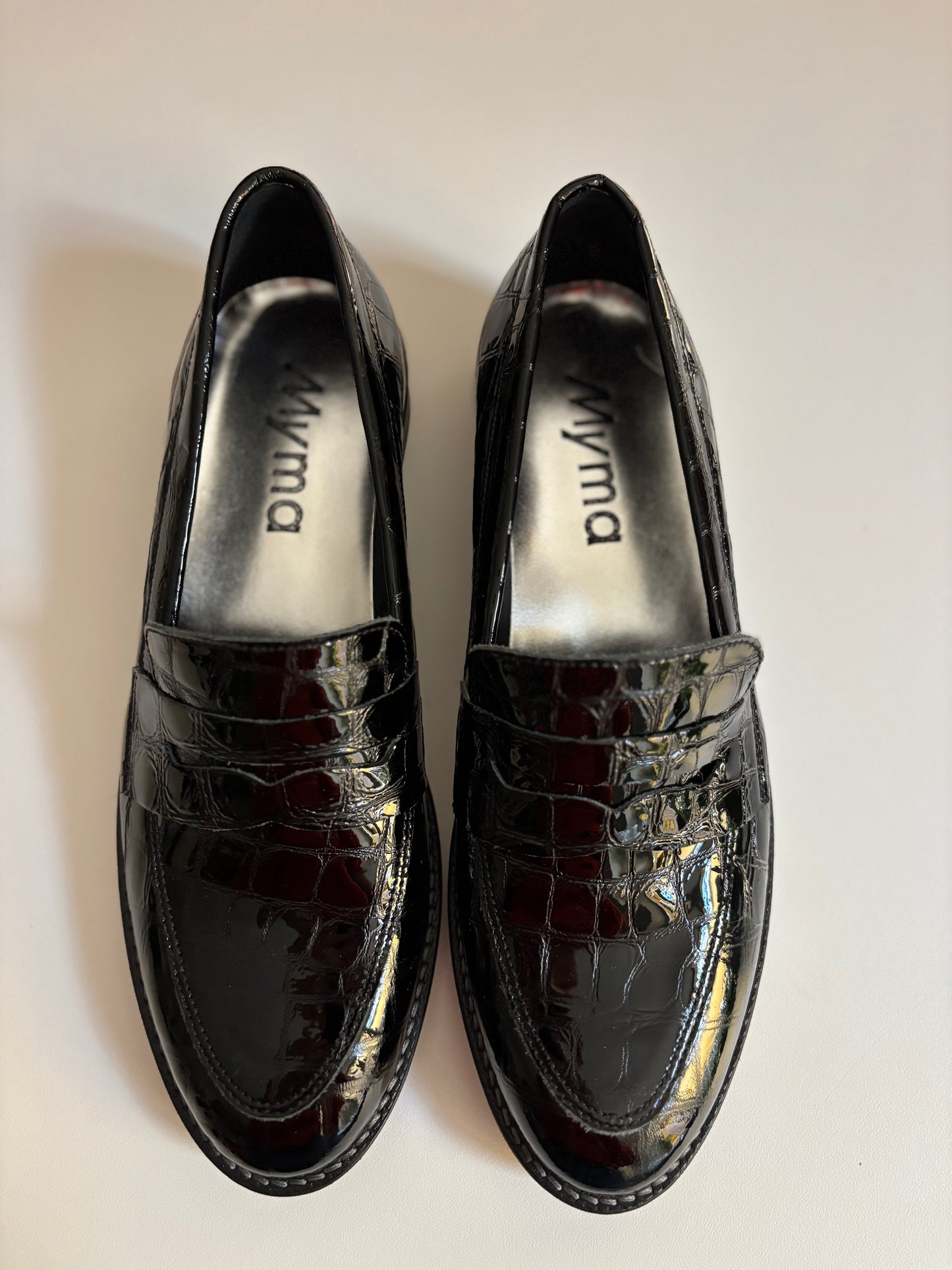 MYMA 8600 Mocassins vernis